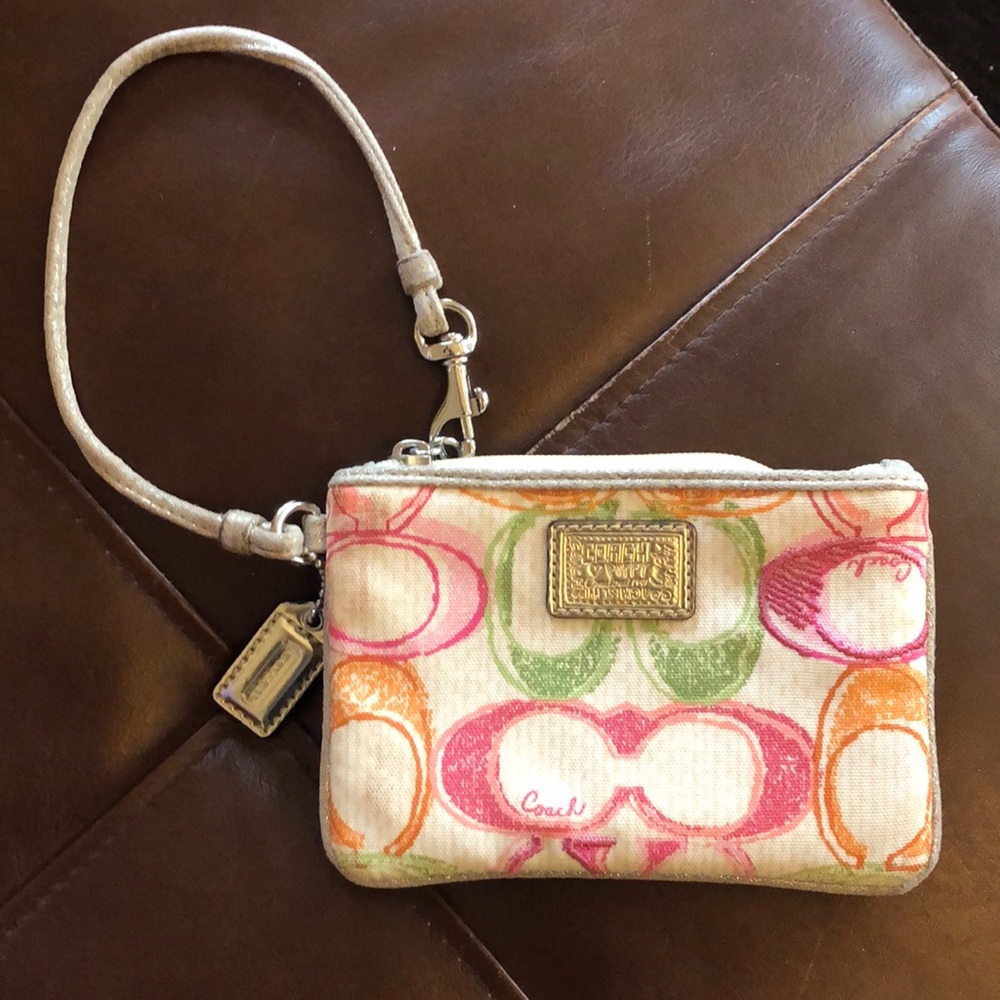 COACH mini clutch